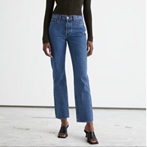 👖 & Other Stories Keeper Cut Cropped Jeans NEW